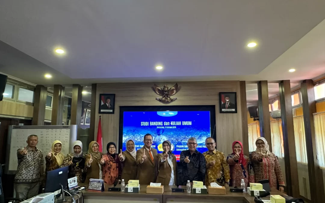 FISIP Undip Perkuat Keilmuan Administrasi Publik melalui Kuliah Umum dan Kunjungan Studi Banding Universitas Pasundan